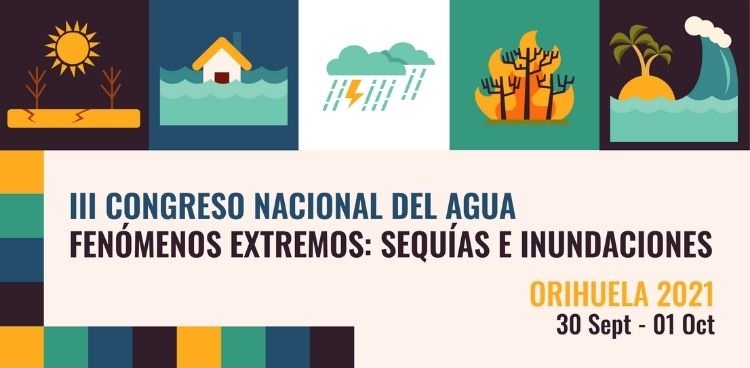 Cartel del III Congreso Nacional del Agua 