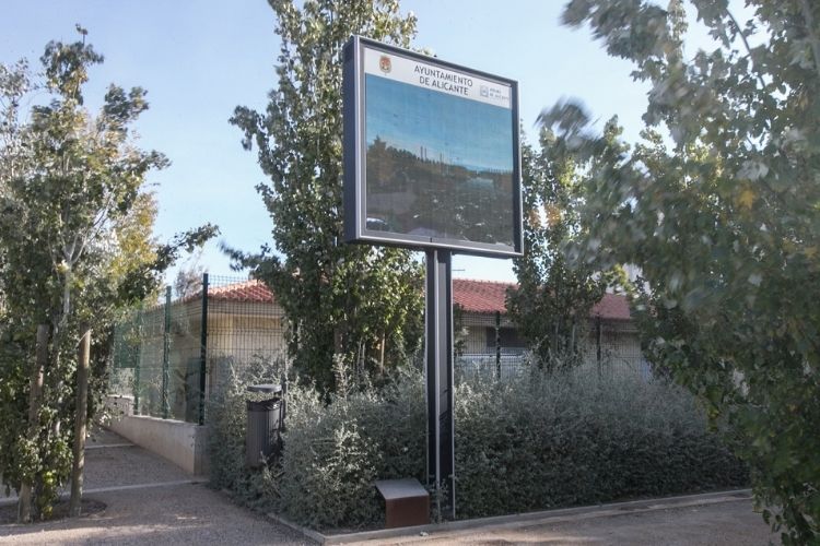 Pantalla informativa La Marjal
