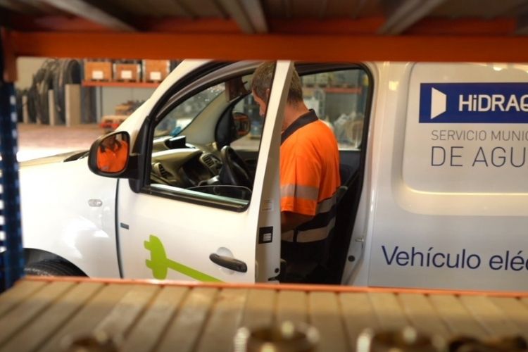  Flota de vehículos de Hidraqua