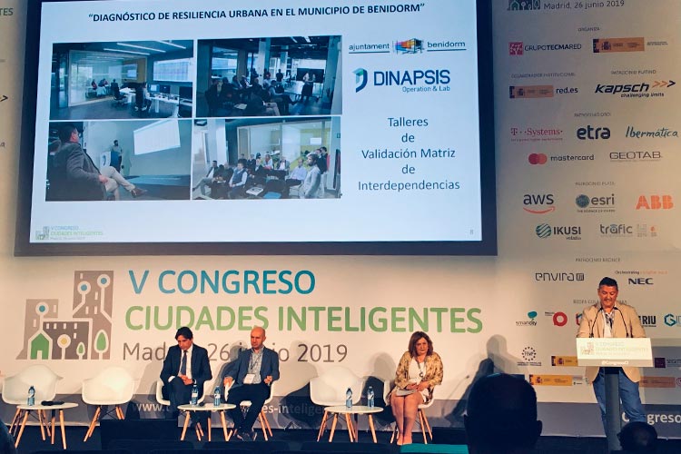 Presentación de Dinapsis en el Congreso de Smart Cities