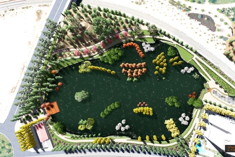 Simulación llenado Parque La Marjal