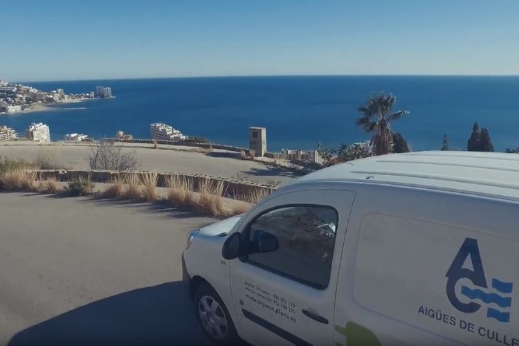 Coche eléctrico de Aigües de Cullera