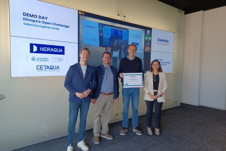 Ir a la noticia La startup Green Urban Data gana el Dinapsis Open Challenge València Capital Verde