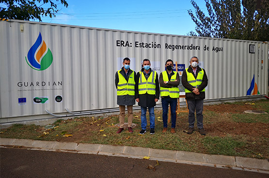 Ir a la noticia GUARDIAN pone en marcha la Estación Regeneradora de Agua que permitirá su reutilización para la prevención de incendios forestales