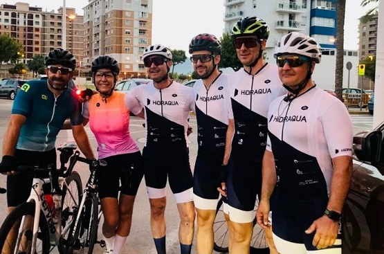 Ir a la noticia Hidraqua concluye su reto social a favor de Aspanion y recorre más de 500 kilómetros de la Comunitat Valenciana