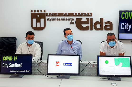 Ir a la noticia Elda presenta la herramienta City Sentinel que permite detectar la presencia de Covid-19 en las aguas residuales de la ciudad