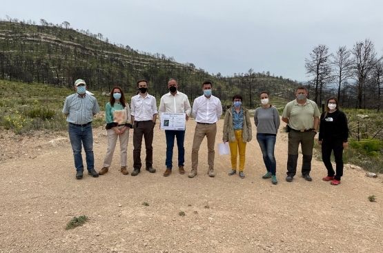 Ir a la noticia Beneixama, Hidraqua y Fundación Aquae presentan un proyecto que permitirá recuperar más de 15.000 m2 de superficie forestal