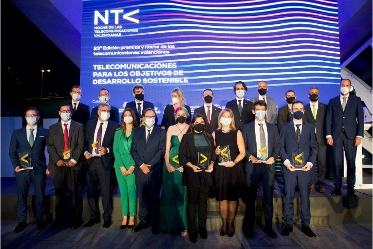Ir a la noticia La 23ª edición de los premios de las Telecomunicaciones Valencianas premia a Hidraqua como ‘Empresa Relevante’ por el impulso y dinamismo de las tecnologías digitales