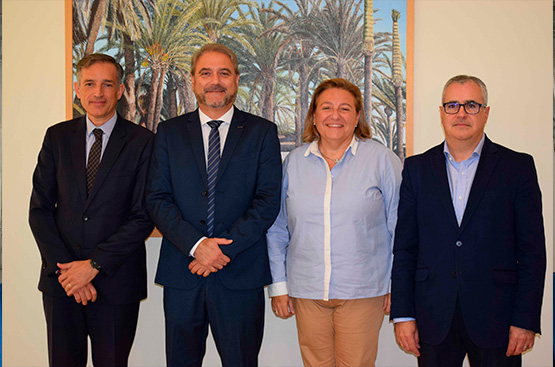 Ir a la noticia La UMH refuerza su colaboración con Hidraqua y sus empresas participadas en áreas de innovación, medioambiente y cultura