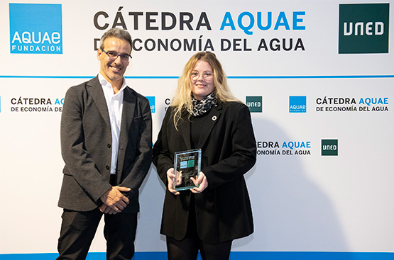 Ir a la noticia Los Premios Cátedra Aquae premian a una valenciana en la categoría de Mejor Trabajo Fin de Grado